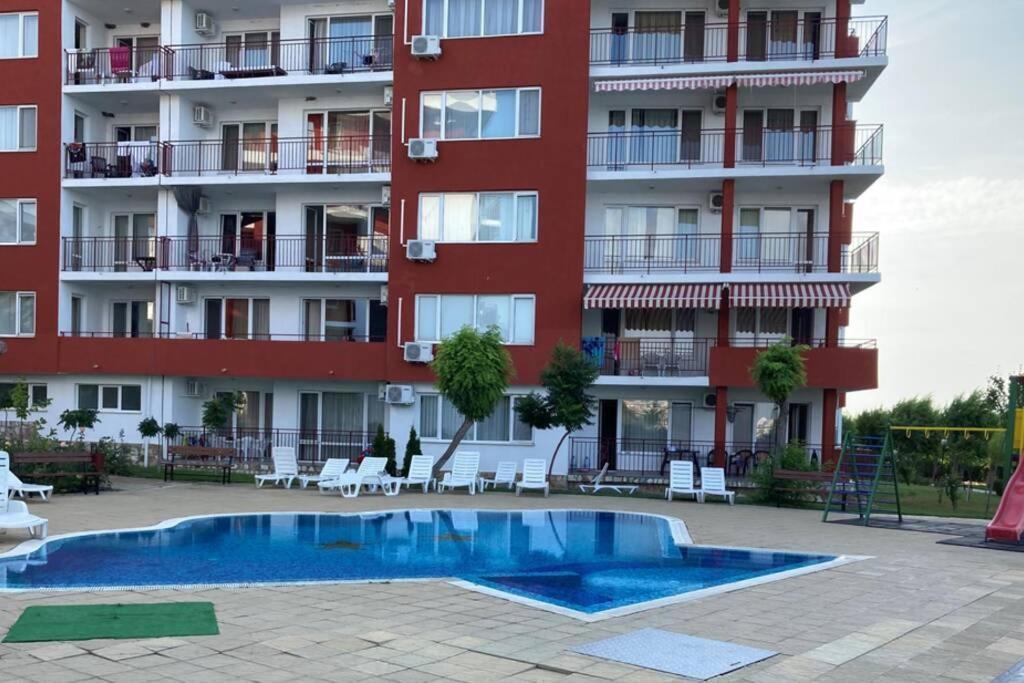 Marina View Fort Beach Studio Apartment Свети Влас Екстериор снимка